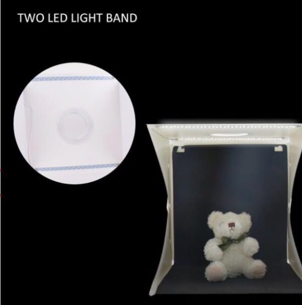WhatsApp Image 2026-08-05 at 5.15.48 PM (3) light tent 40*40 ( 2 LED ) / بوكس تصوير منتجات