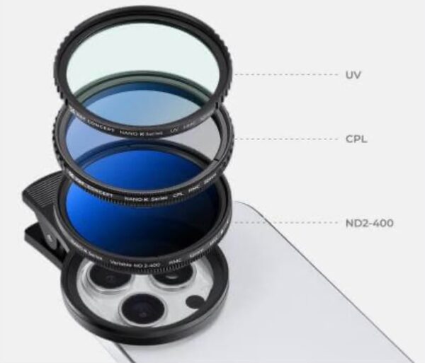 WhatsApp Image 2026-08-12 at 6.52.30 PM (1) K&F 52mm CPL+Variable-Fader NDX ND2-ND32- Green